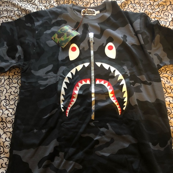 bape zipper shirt